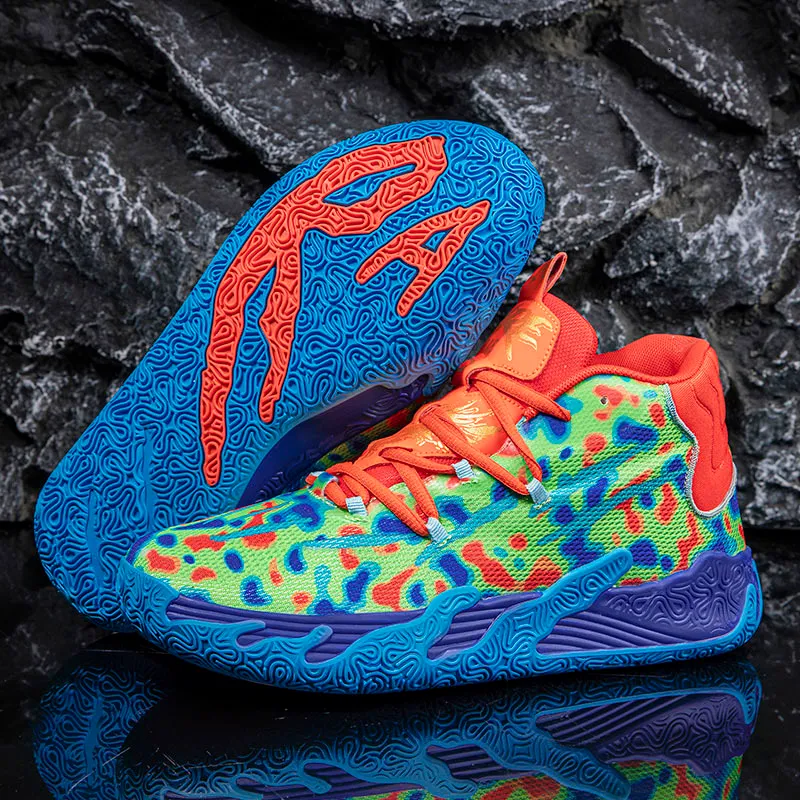 2024 Nuevos zapatos de baloncesto Hombres transpirables cómodos de entrenamiento Sports Basketball zapatillas para mujeres envío