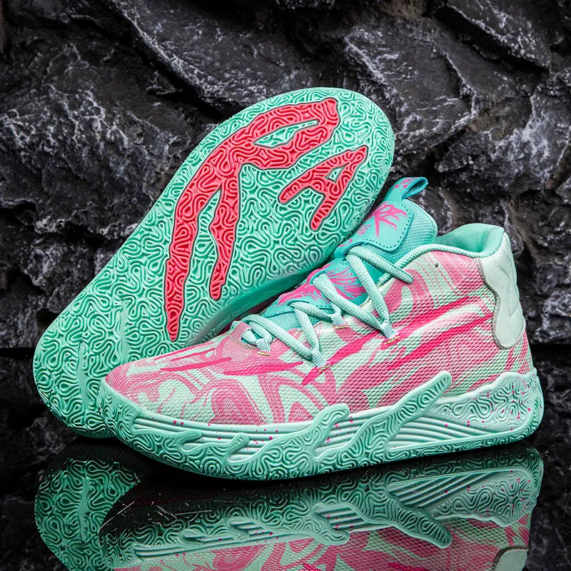 2024 Nuevos zapatos de baloncesto Hombres transpirables cómodos de entrenamiento Sports Basketball zapatillas para mujeres envío