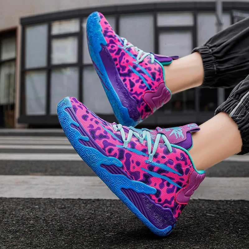 2024 Nuevos zapatos de baloncesto Hombres transpirables cómodos de entrenamiento Sports Basketball zapatillas para mujeres envío
