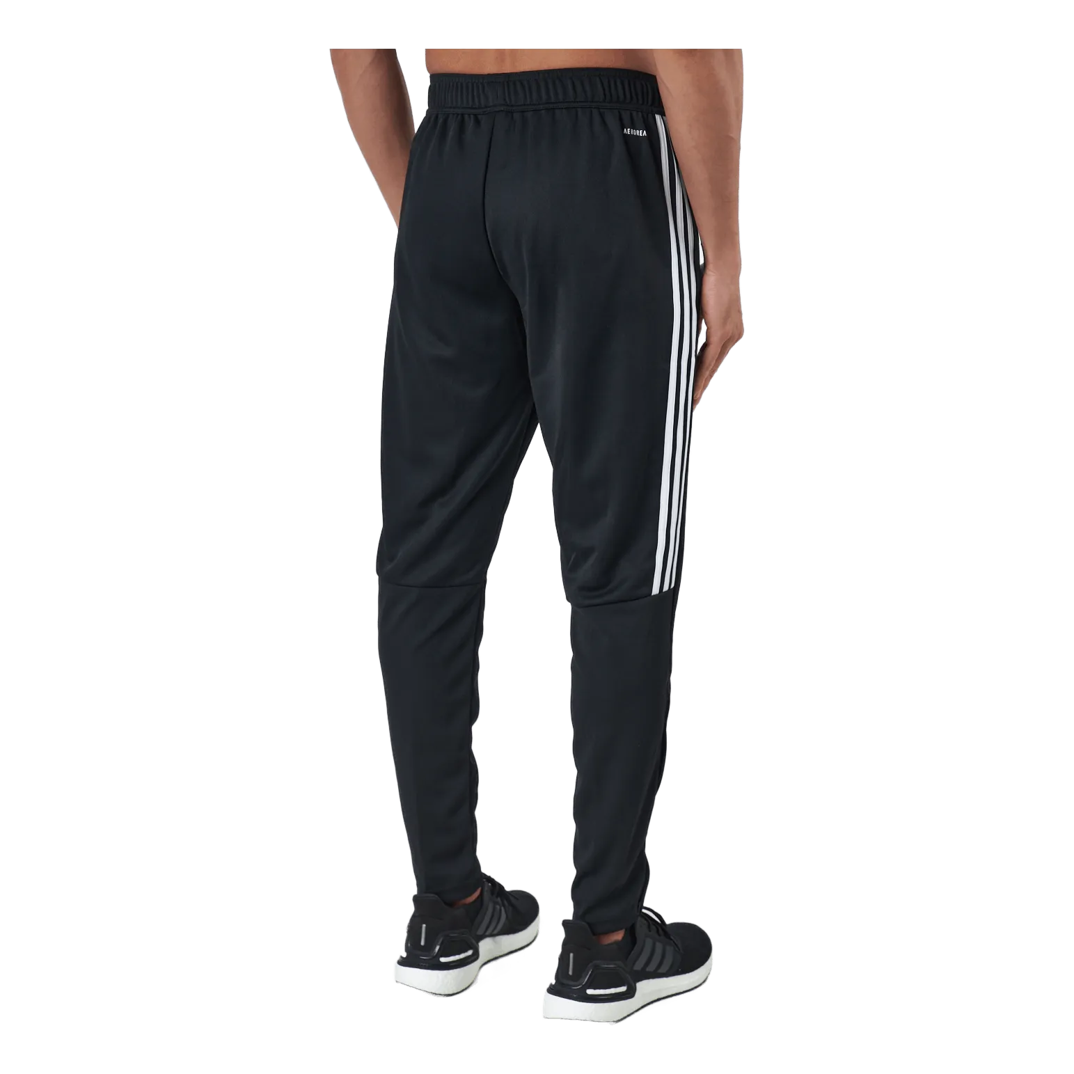 ADIDAS AEROREADY SERENO SLIM TAPERED CUT 3STRIPES PANTS BLACK