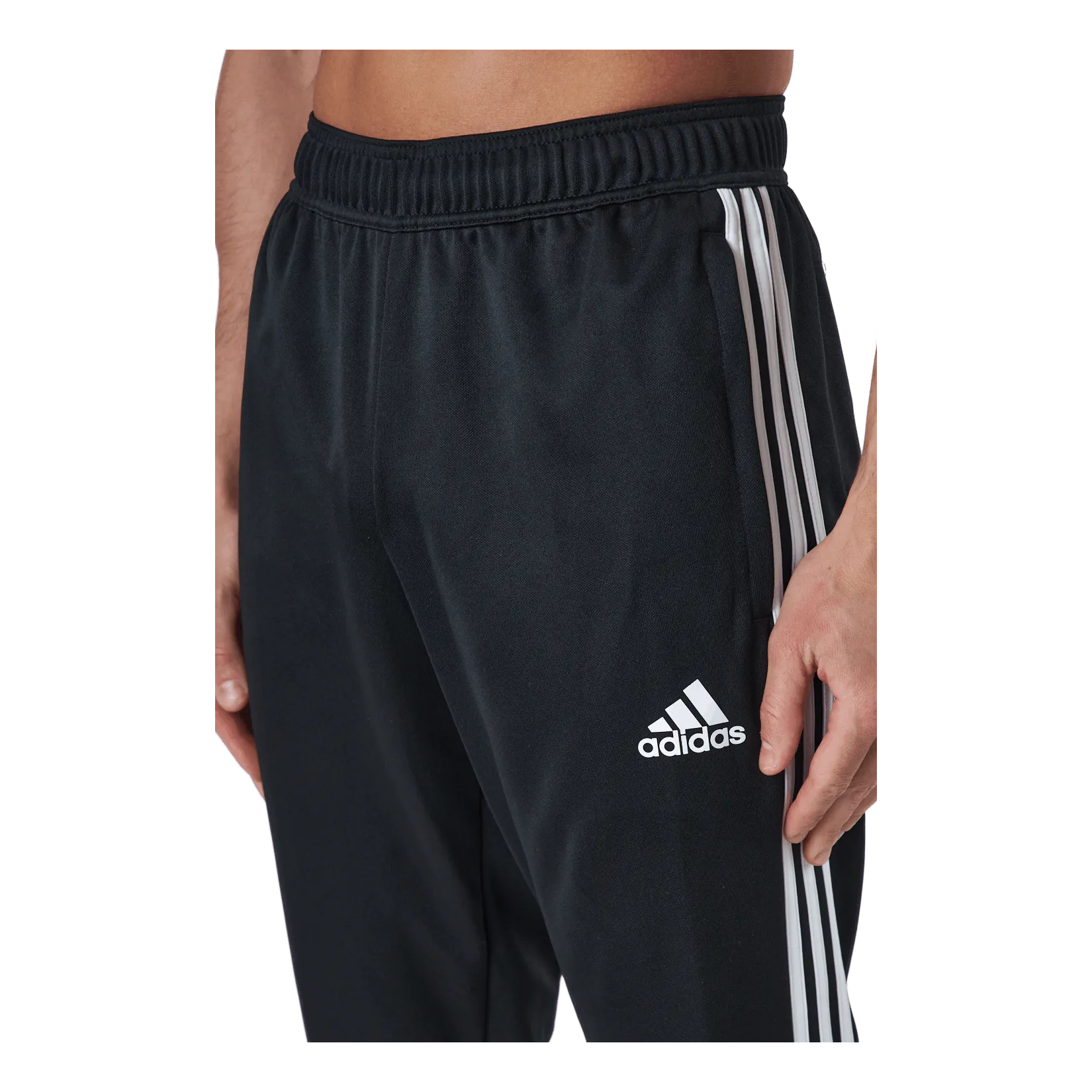ADIDAS AEROREADY SERENO SLIM TAPERED CUT 3STRIPES PANTS BLACK
