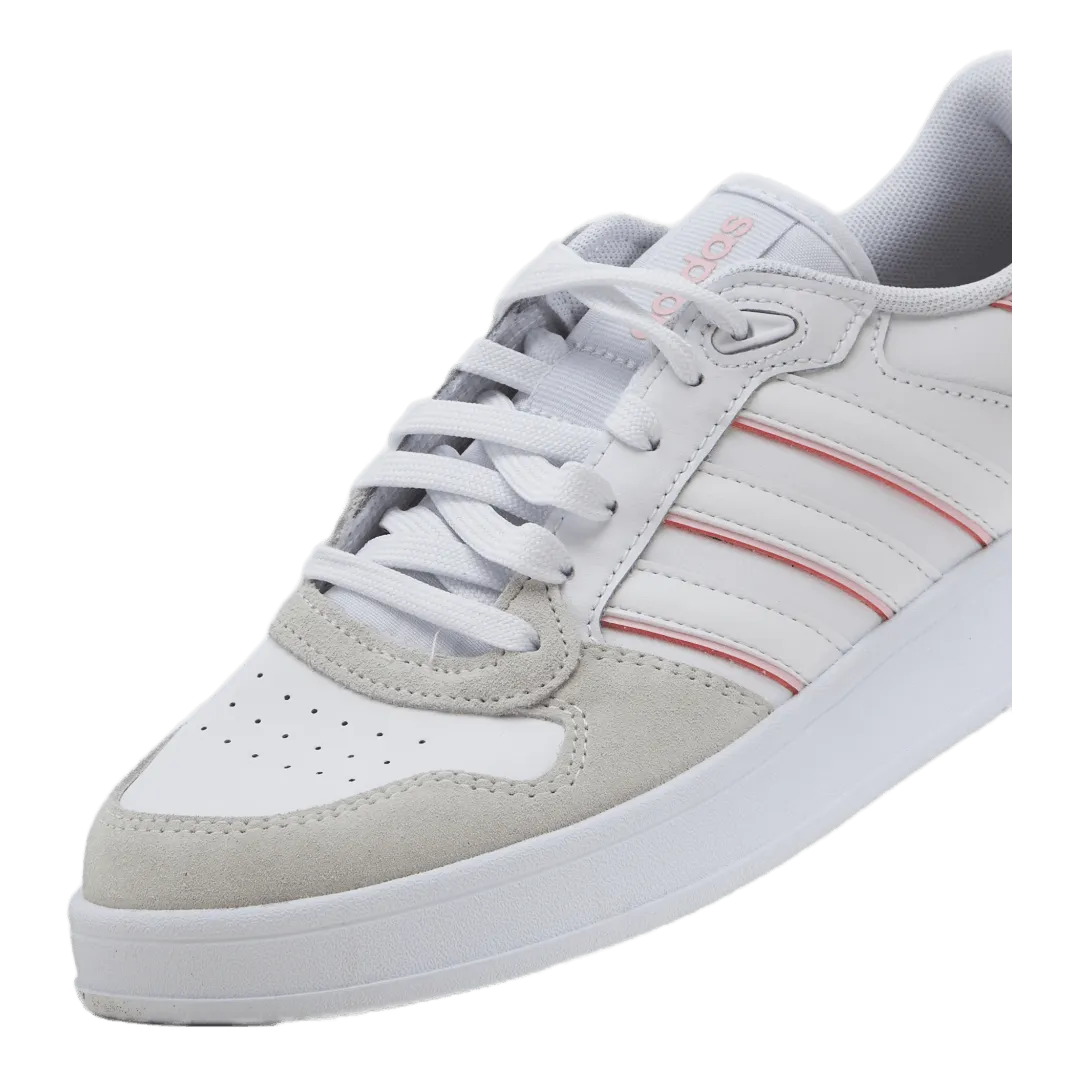 Adidas Breaknet Plus Shoes Cloud White / Cloud White / Clear Pink