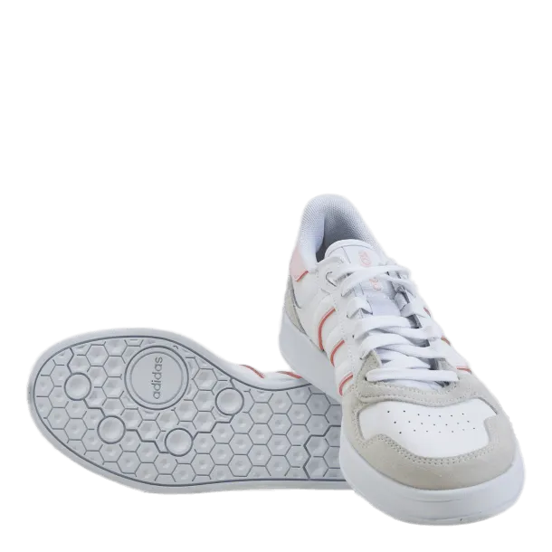 Adidas Breaknet Plus Shoes Cloud White / Cloud White / Clear Pink