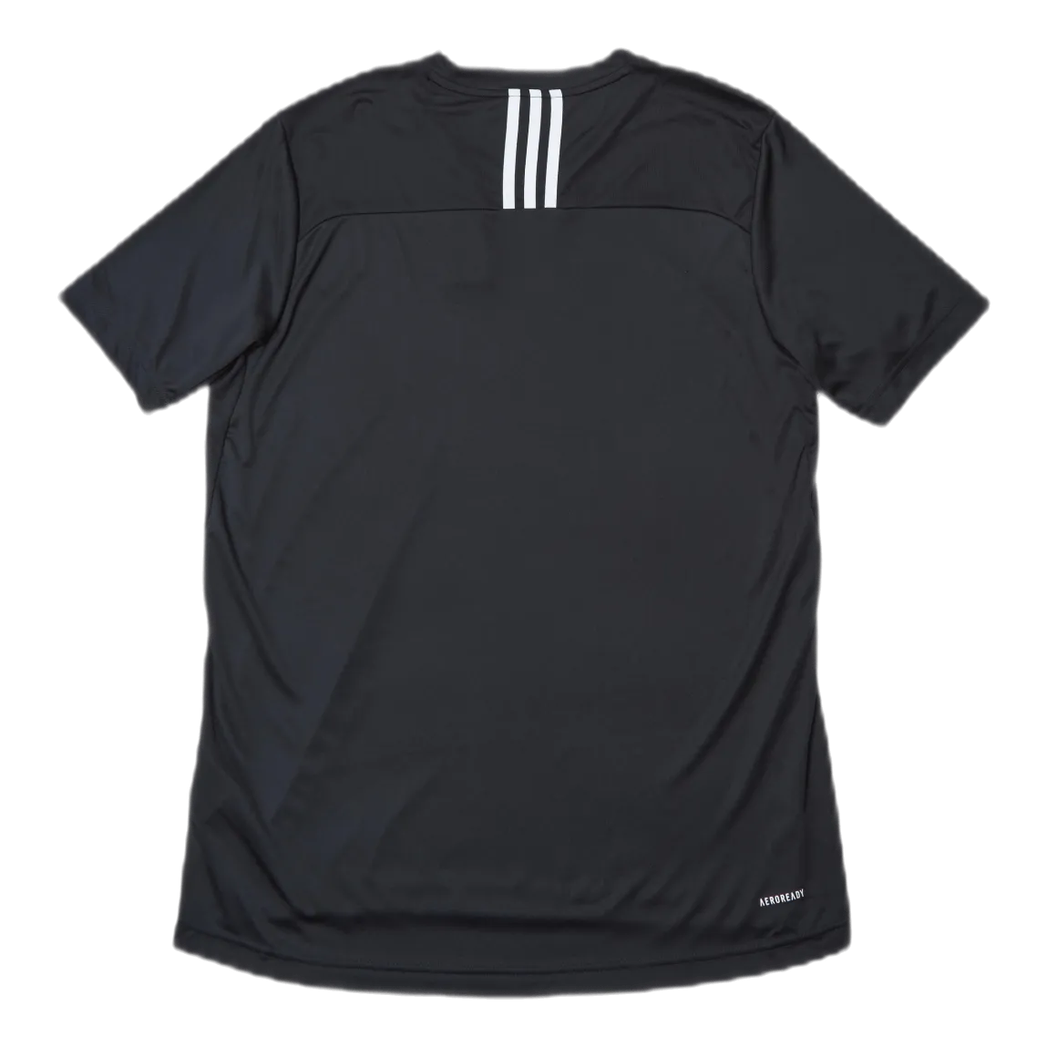 ADIDAS D2M 3 STRIPES TSHIRT BLACK / WHITE