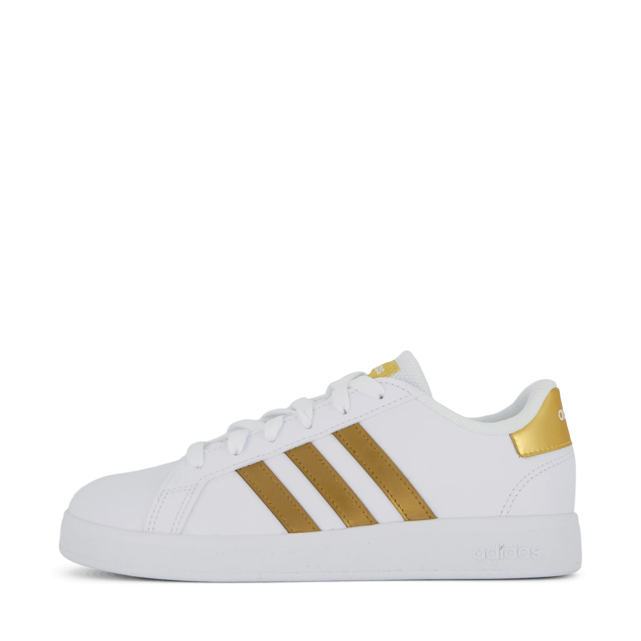 Adidas Grand Court Sustainable Lace Shoes Cloud White / Cloud White / Matte Gold