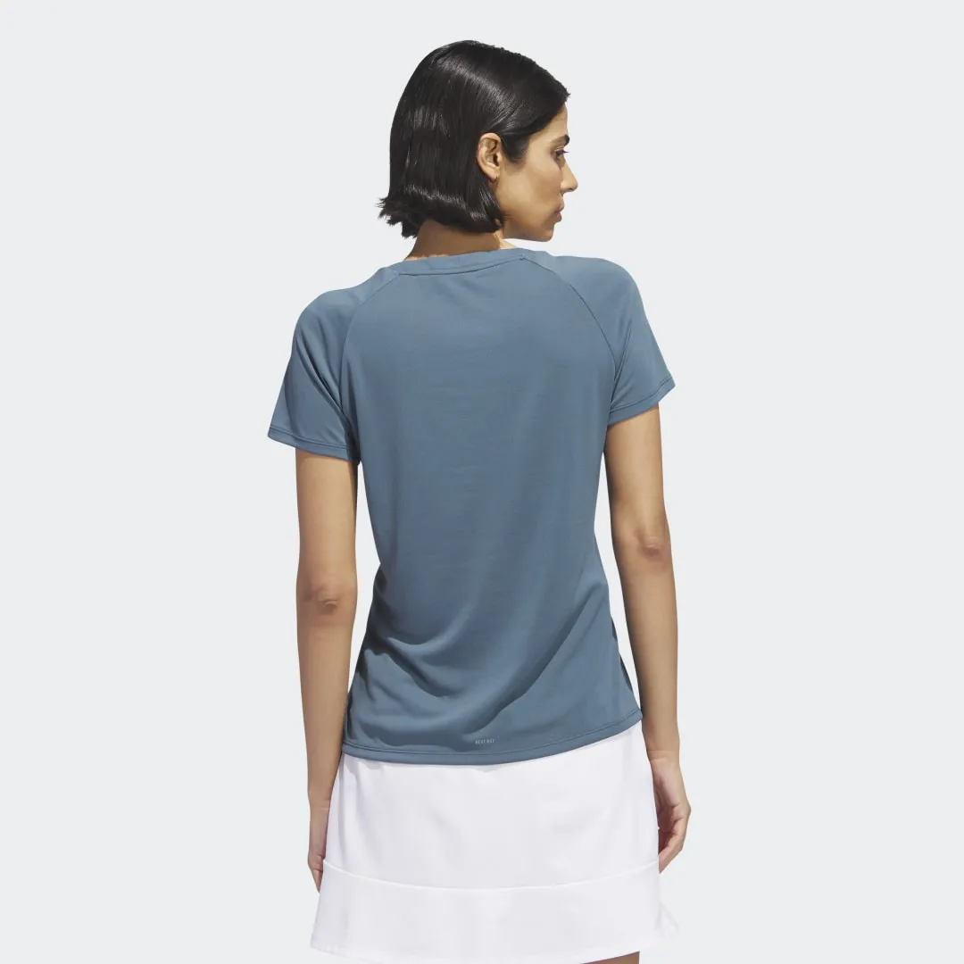 ADIDAS ORIGINALS ULTIMATE365 TOUR HEAT.RDY VNECK GOLF TOP