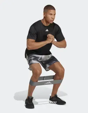 Adidas Pantalón corto Designed for Training HEAT.RDY HIIT Allover Print