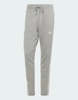 Adidas Pantalón Essentials French Terry Tapered Elastic Cuff 3 bandas