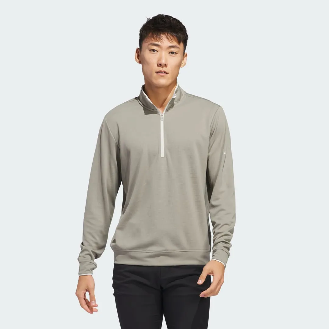 ADIDAS PERFORMANCE GOLF HALFZIP LONG SLEEVE TSHIRT