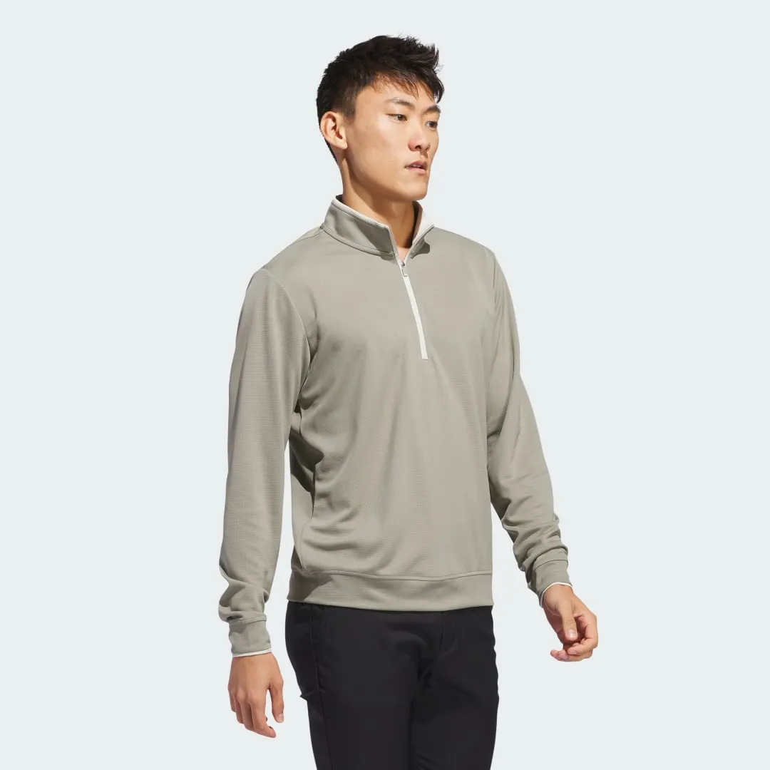 ADIDAS PERFORMANCE GOLF HALFZIP LONG SLEEVE TSHIRT