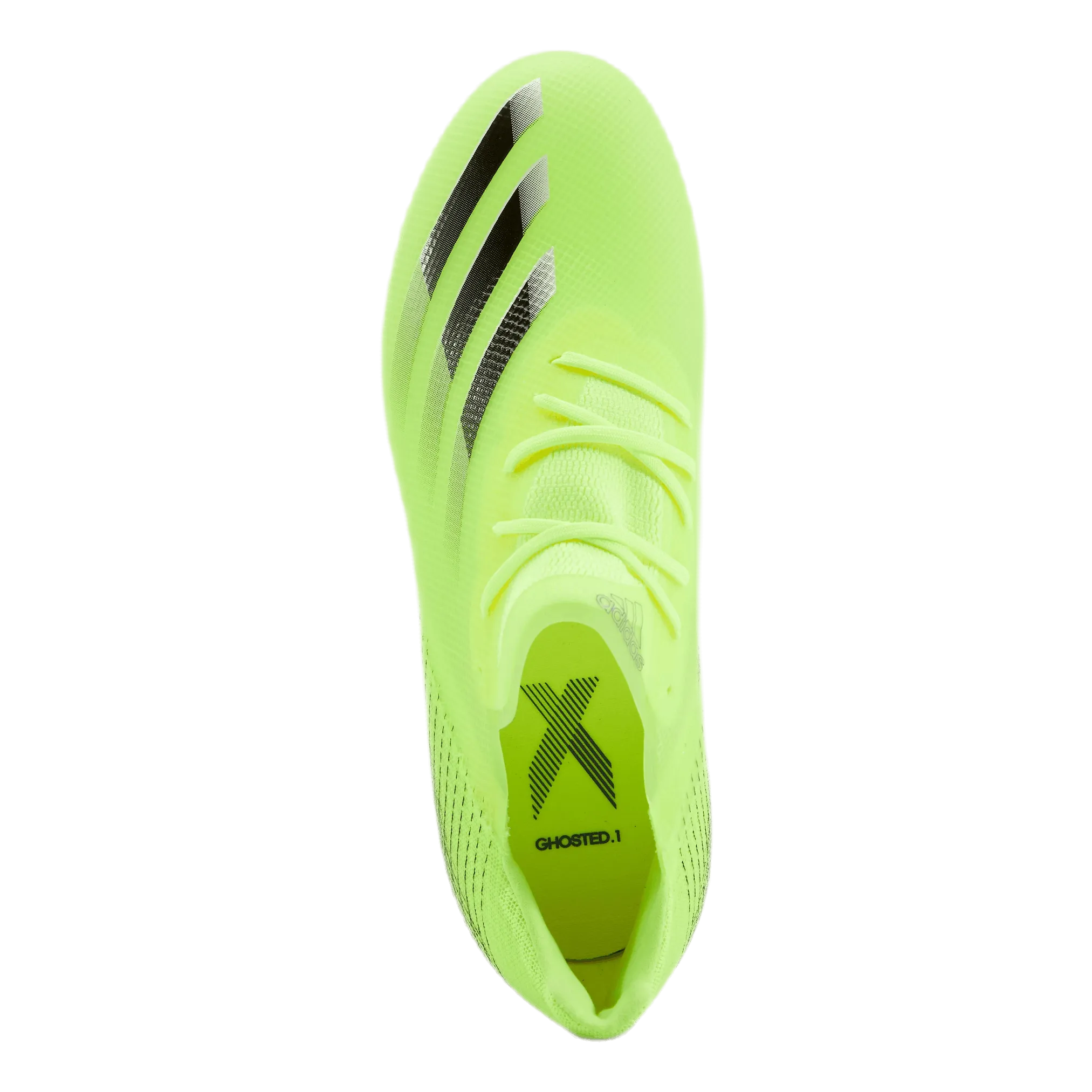 Adidas X Ghosted.1 Fg J Solar Yellow / Core Black / Team Royal Blue