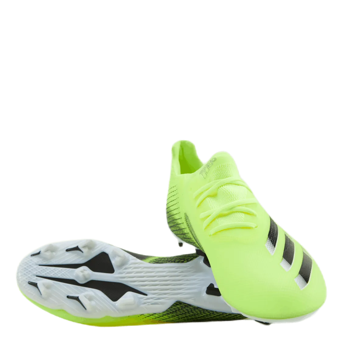 Adidas X Ghosted.1 Fg J Solar Yellow / Core Black / Team Royal Blue