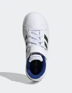 Adidas Zapatilla Grand Court Lifestyle Court Elastic Lace and Top Strap