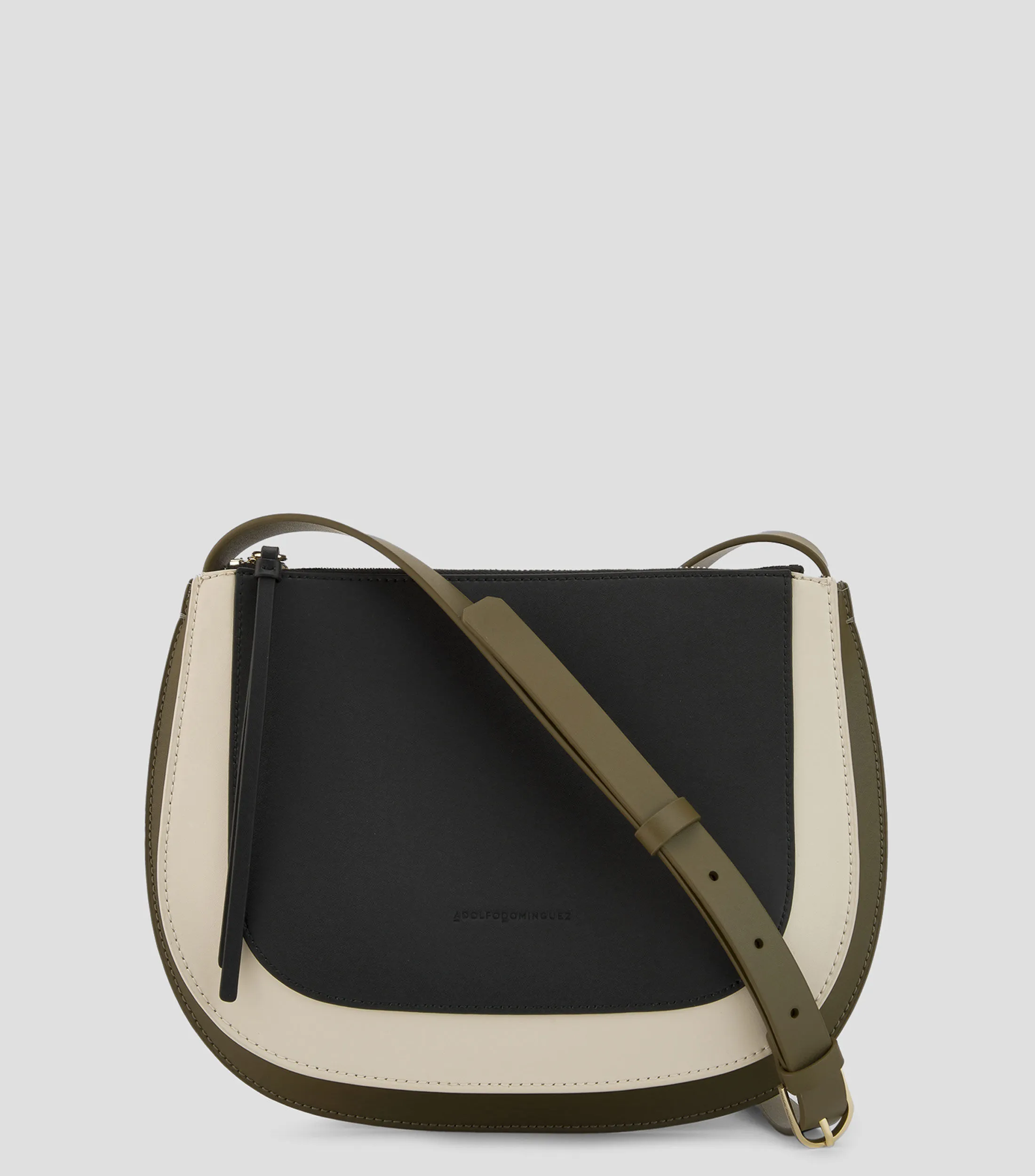 Adolfo Dominguez Bolso crossbody en piel Mujer