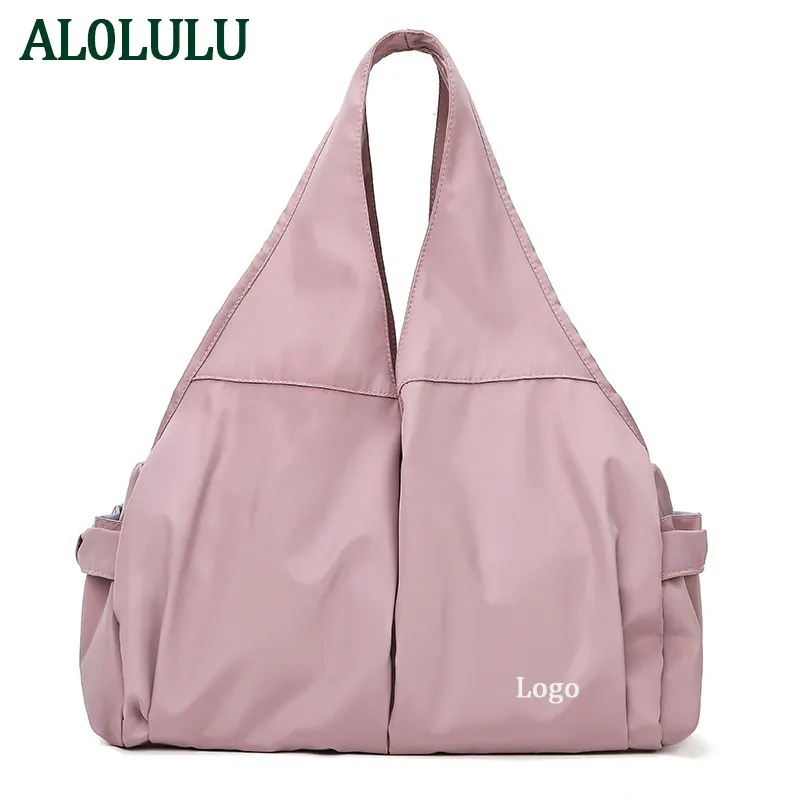 AL0LULU Bolsa de yoga Bolsa de viaje para mujer Gran capacidad Mujer Separación seca y húmeda Deportes Fitness Bolso Duffel Bols