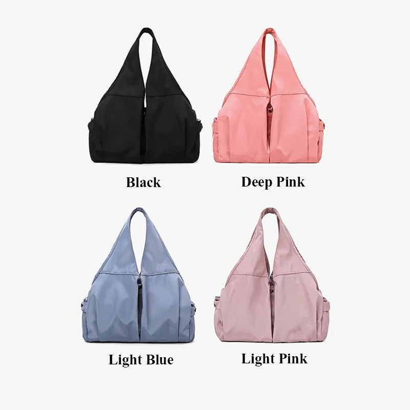 AL0LULU Bolsa de yoga Bolsa de viaje para mujer Gran capacidad Mujer Separación seca y húmeda Deportes Fitness Bolso Duffel Bols