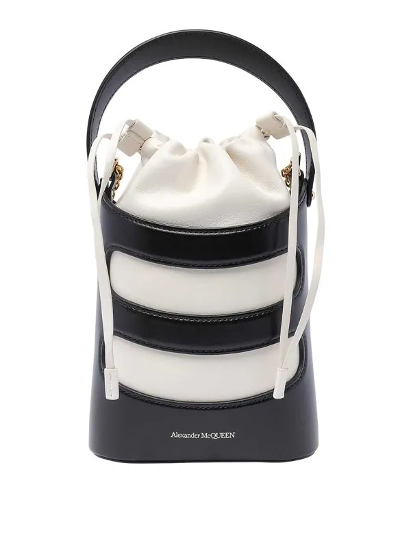 ALEXANDER MCQUEEN BOLSO SACO  NEGRO
