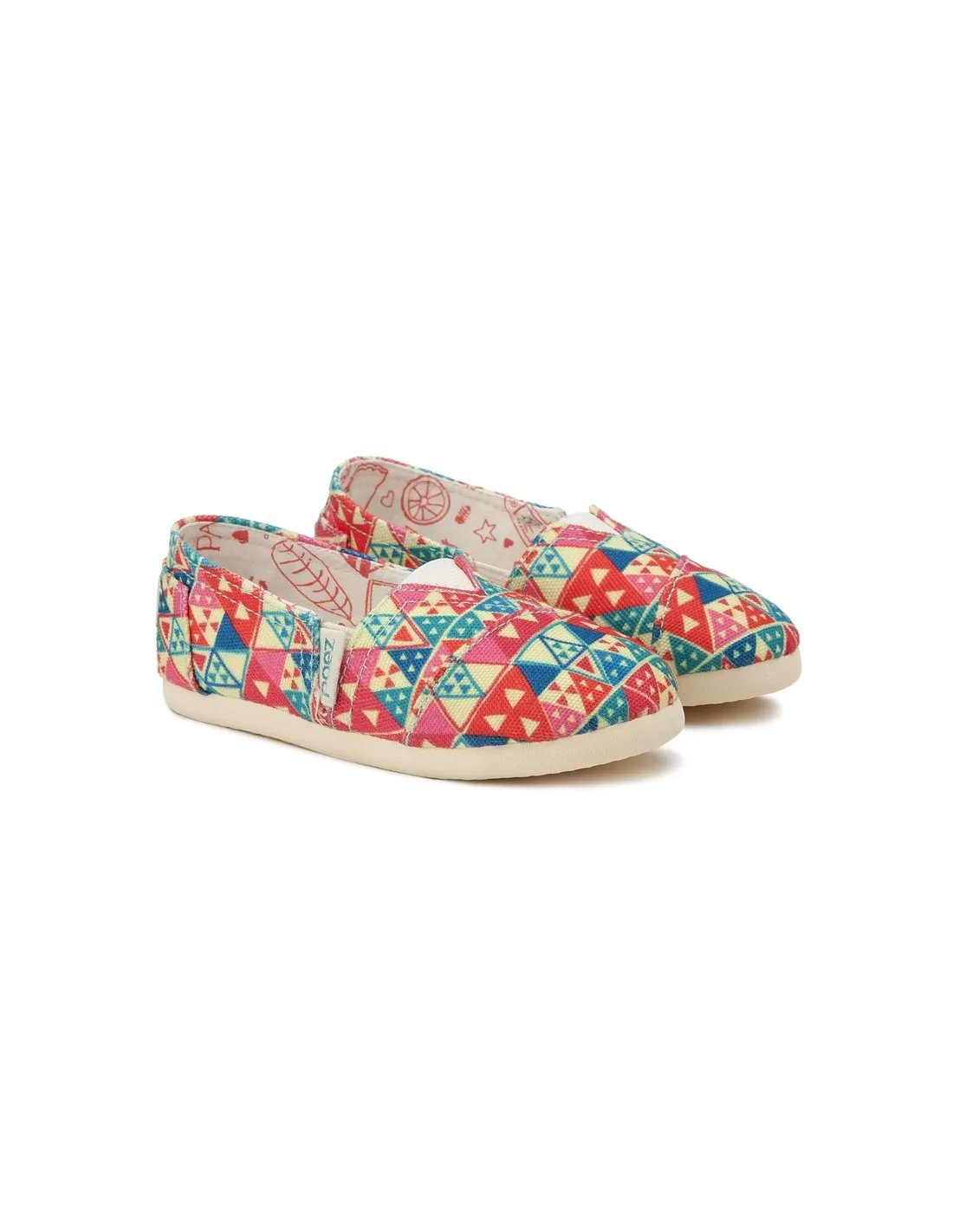 Alpargata Paez modelo Triangulitos mini, alpargata para niños