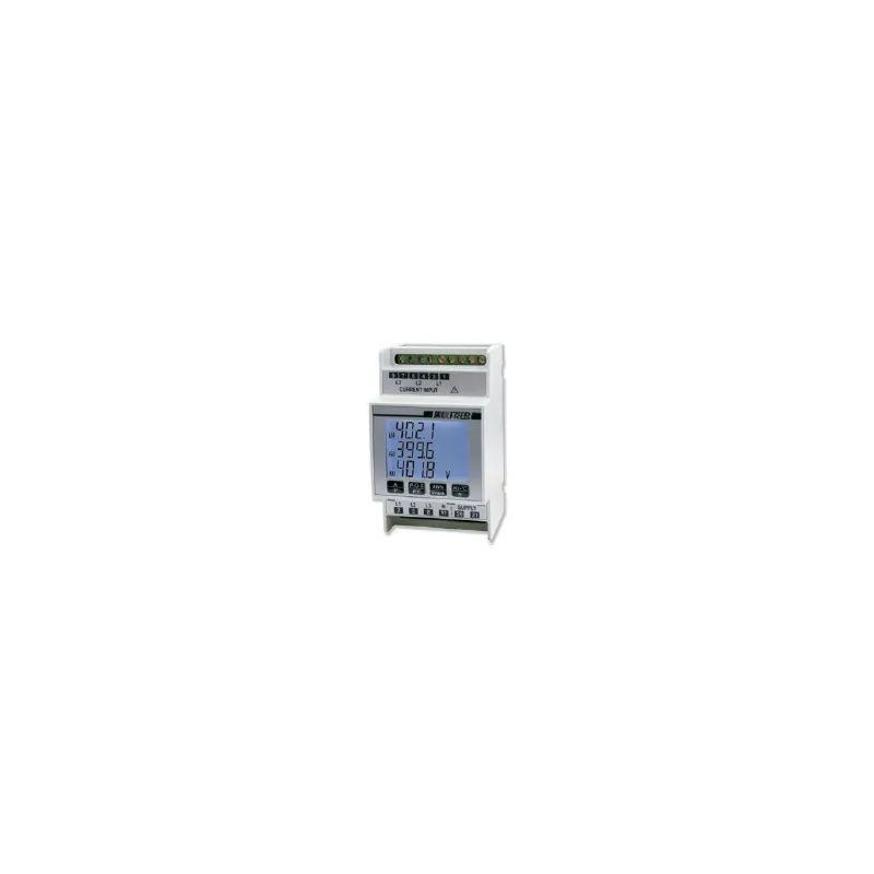 ANALIZADOR MINIATURIZADO LCD PARA REDES MONOFáSICAS EN CORRIENTE CONTINUA  20~60V AC/DC  12V DC