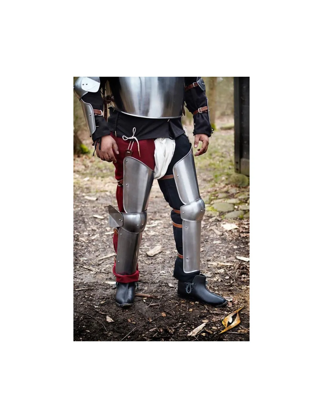 Armadura completa de soldado medieval