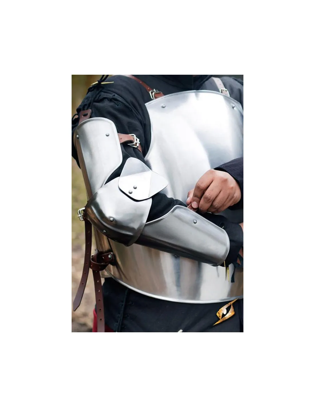 Armadura completa de soldado medieval