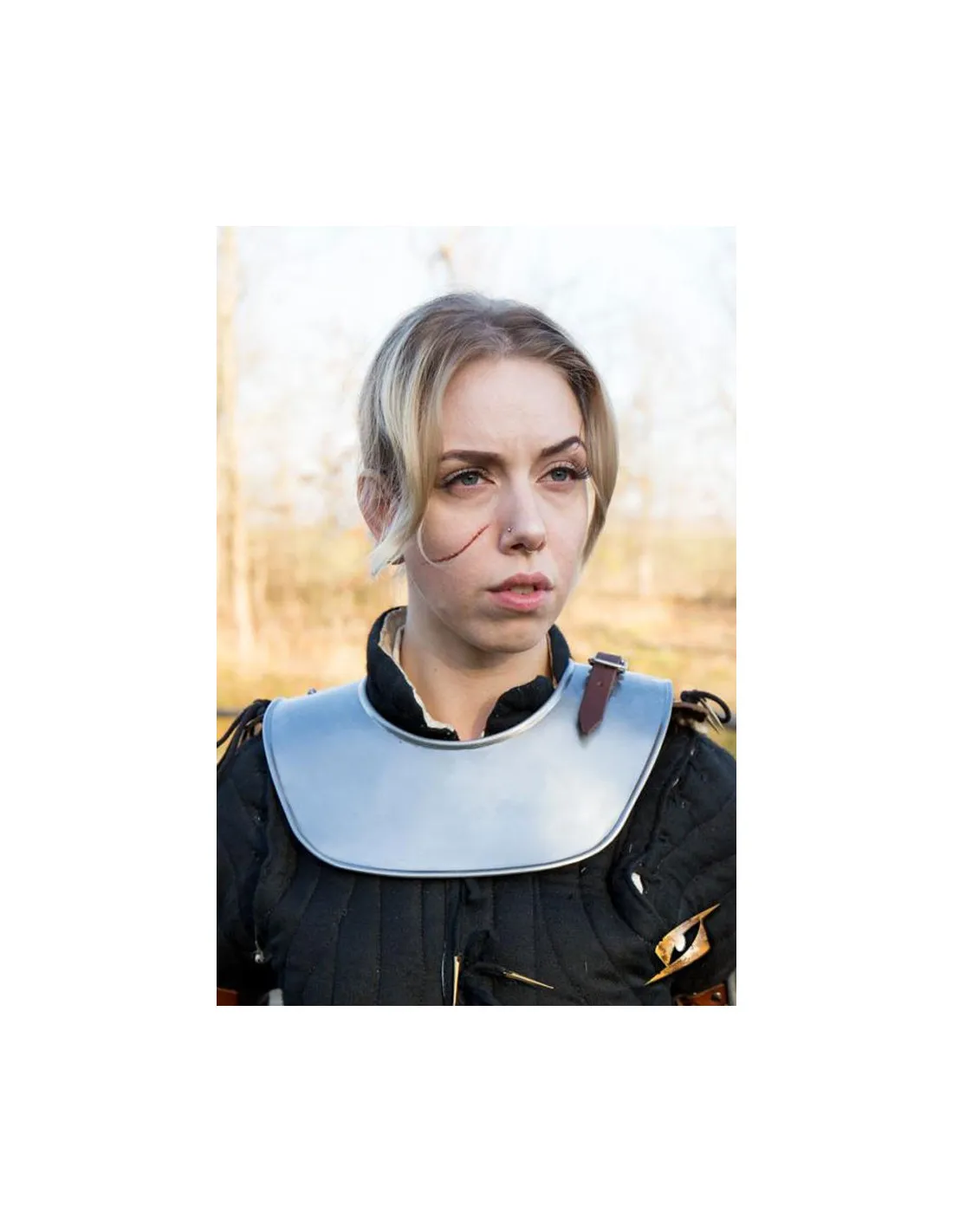 Armadura completa de soldado medieval