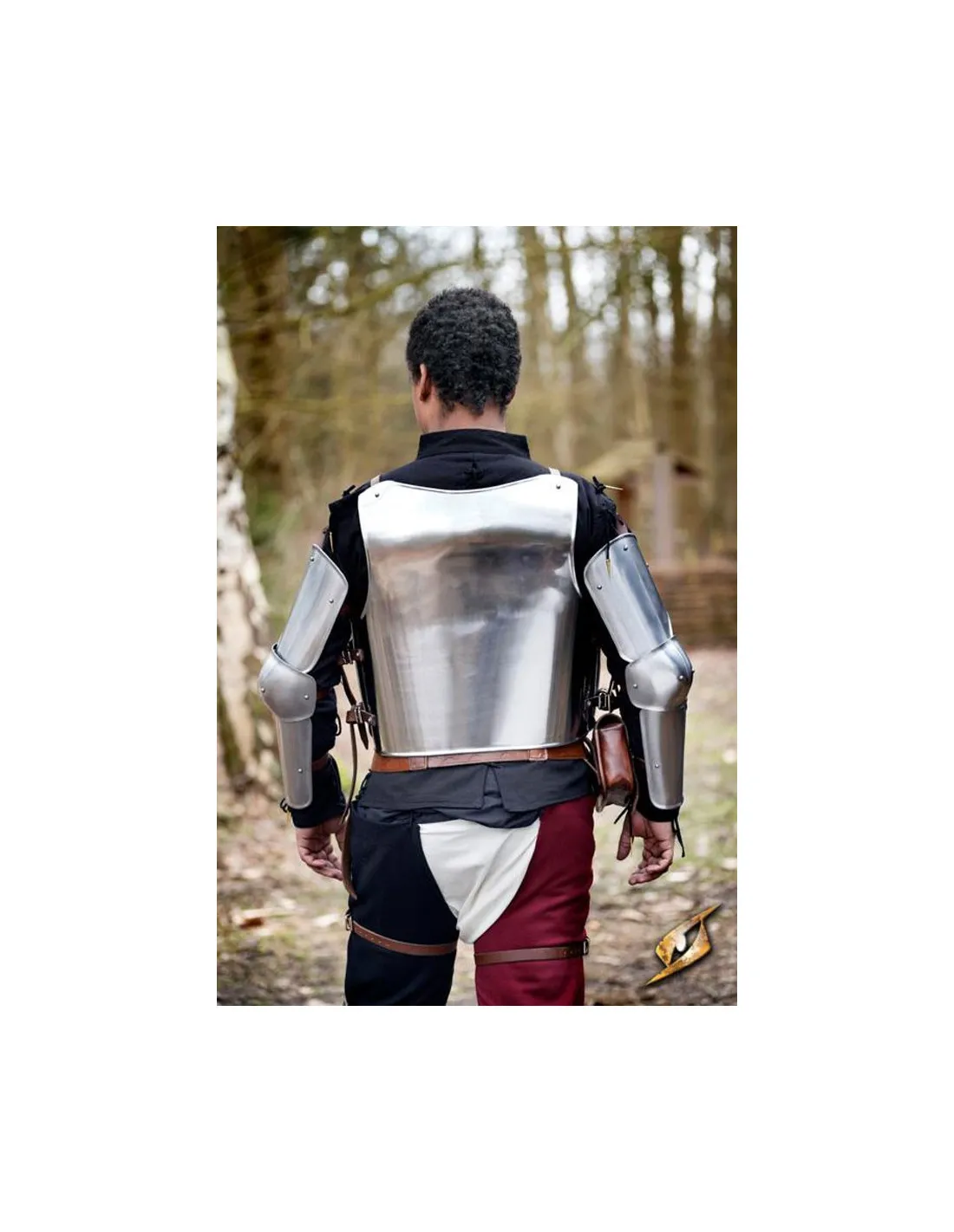 Armadura completa de soldado medieval