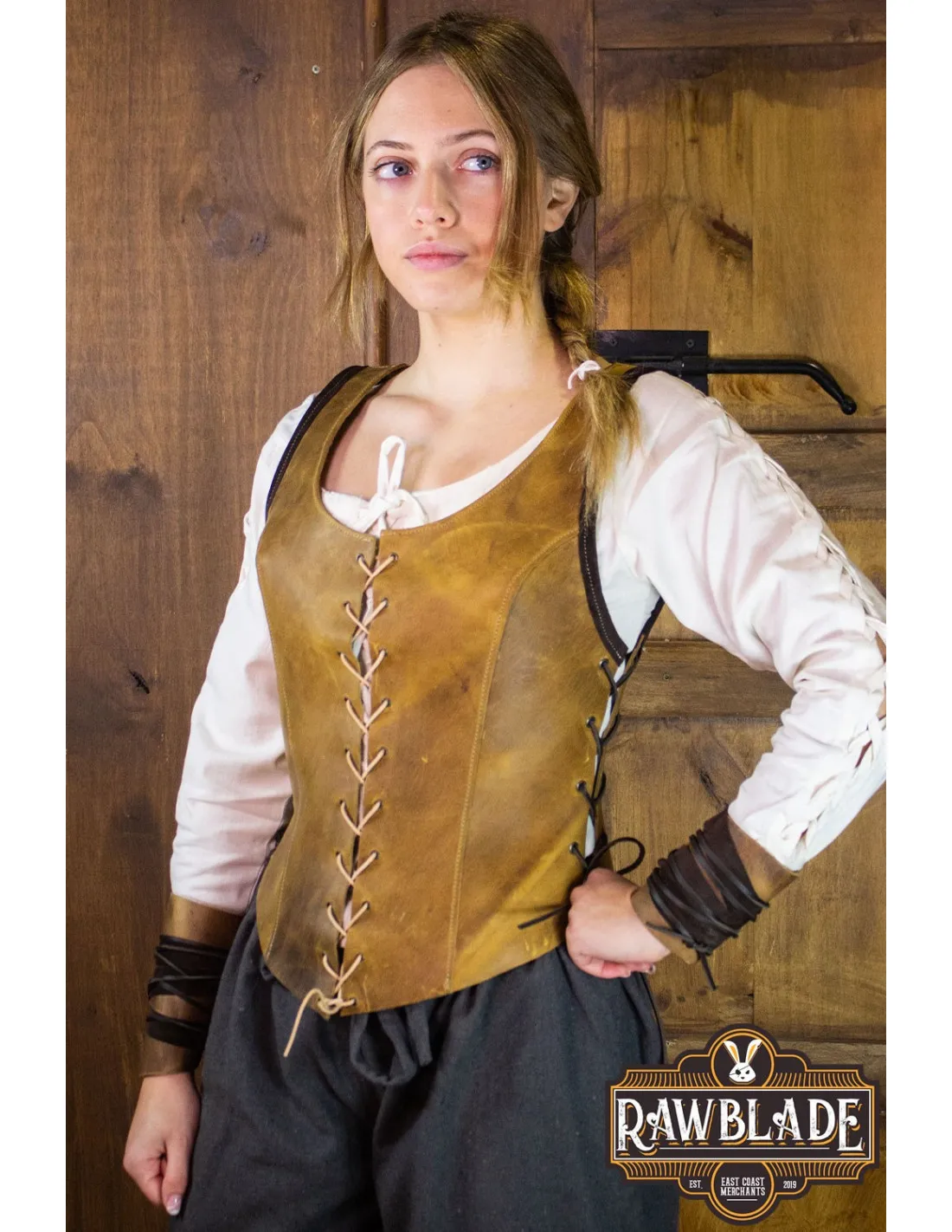 Armadura medieval Cirilla en cuero