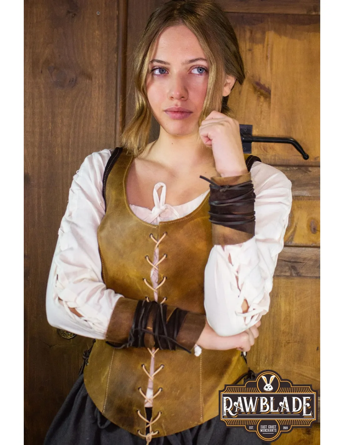 Armadura medieval Cirilla en cuero