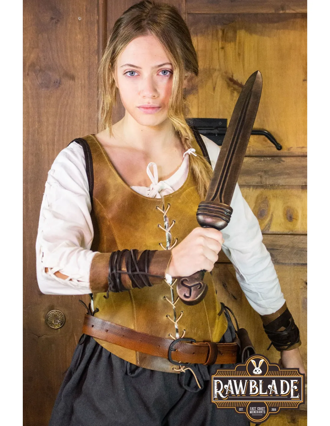 Armadura medieval Cirilla en cuero