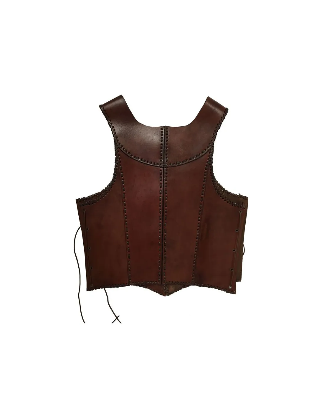 Armadura medieval cuero marrón