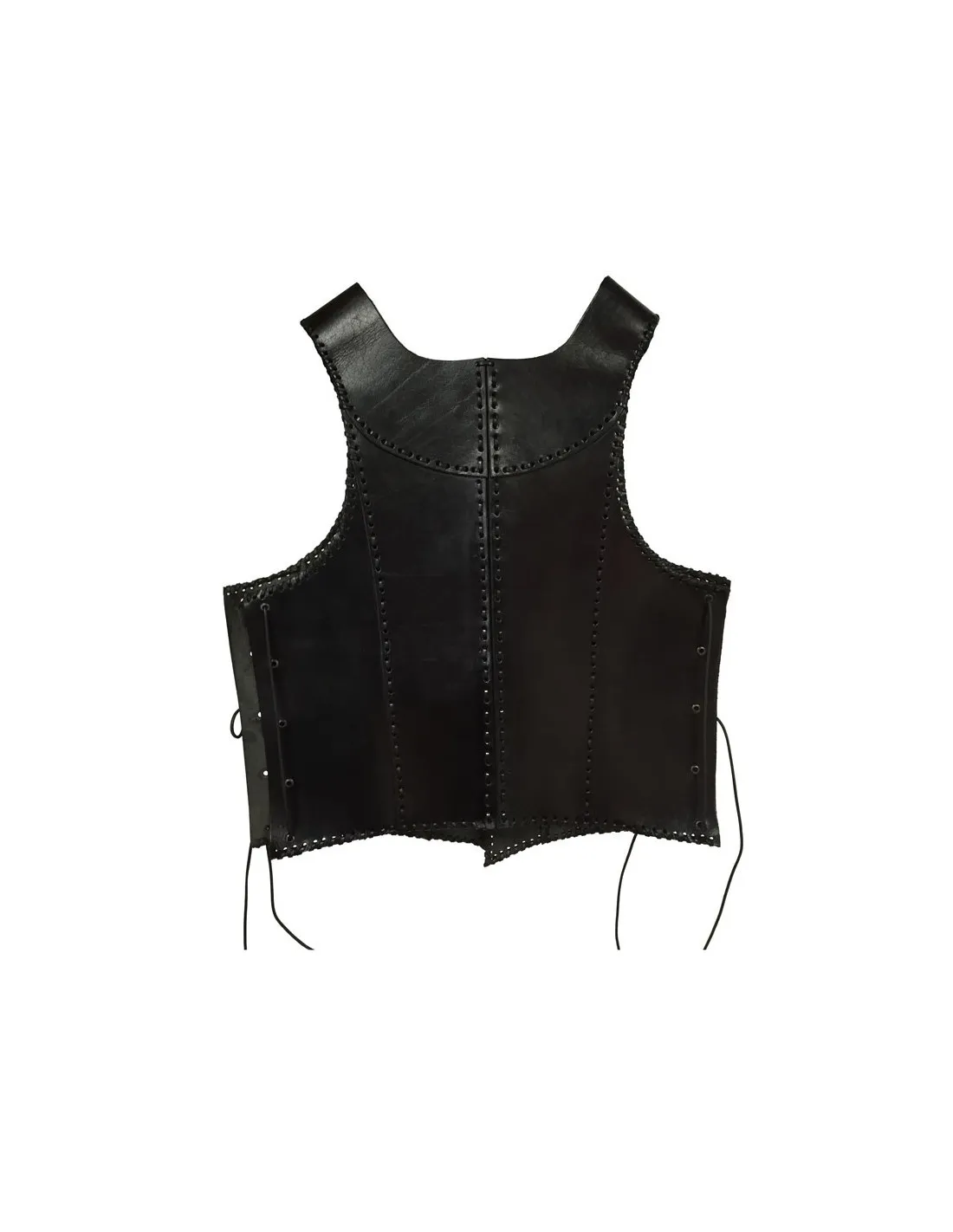 Armadura medieval cuero negro