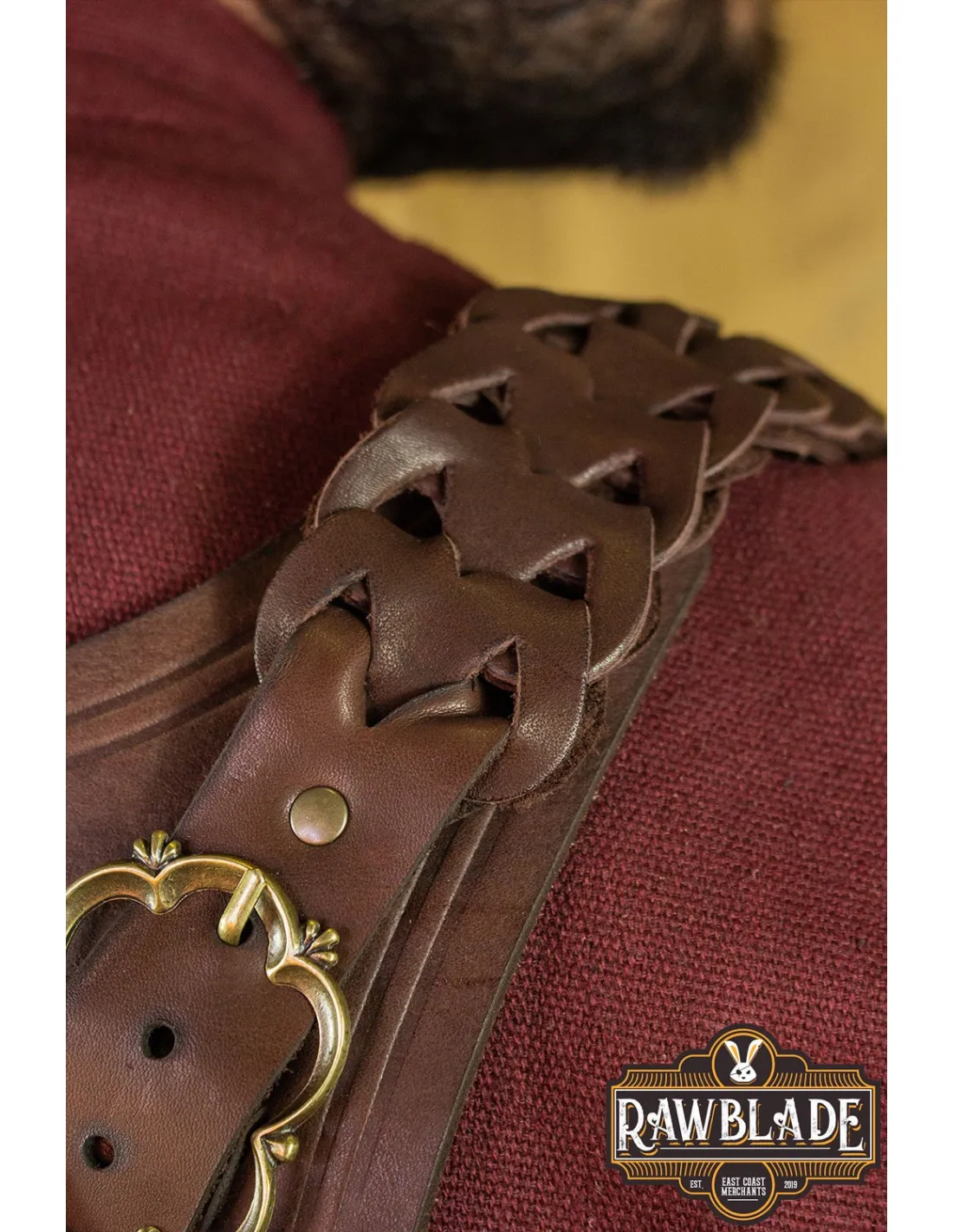 ARMADURA MEDIEVAL EDEKAN  MARRóN