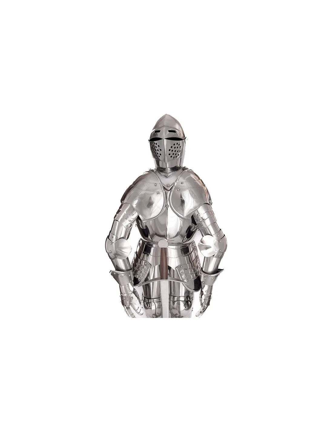 Armadura medieval miniatura, 71 cms.