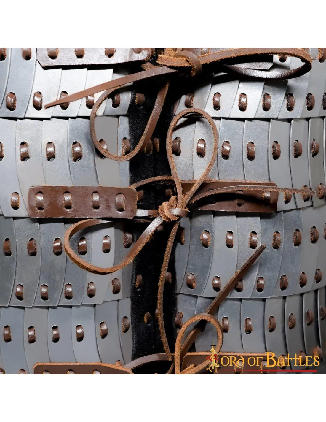 Armadura vikinga de escamas con lamas y placas Visby
