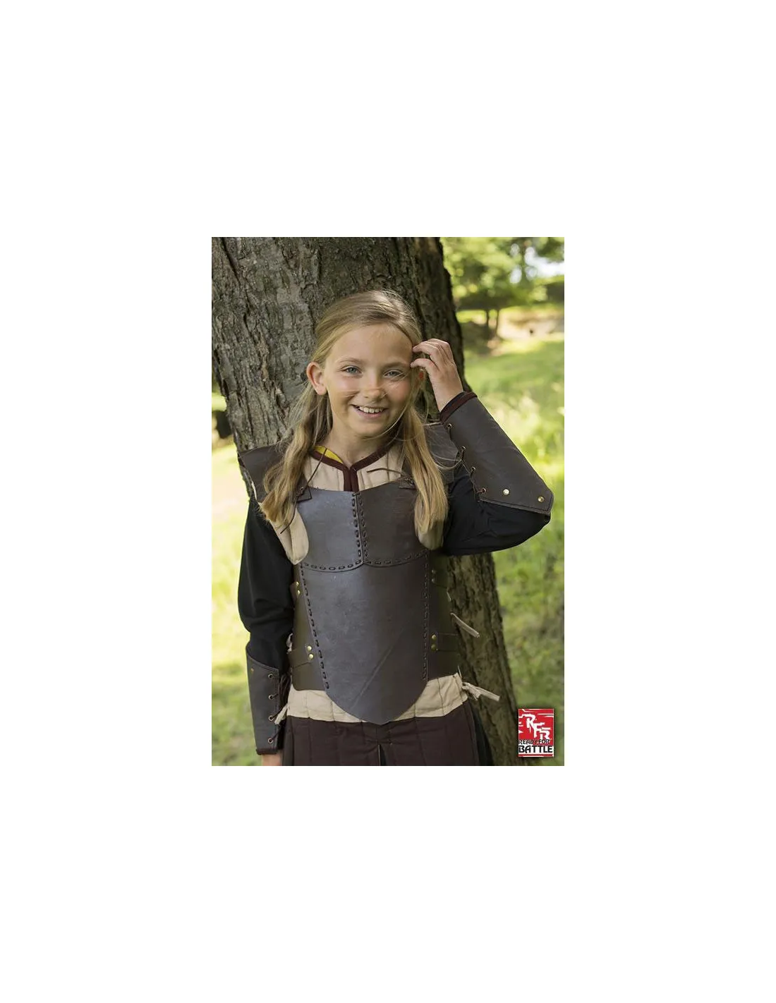 Armadura vikinga para niños
