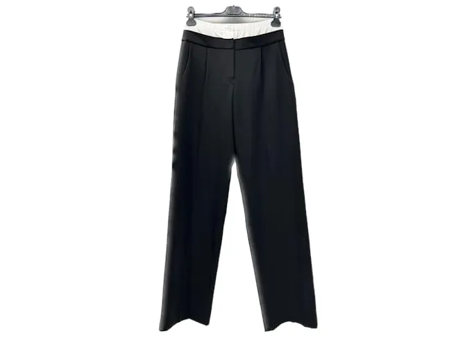 Autre Marque NO FIRMA / Pantalón UNSIGNED T.Lana M internacional Negro 