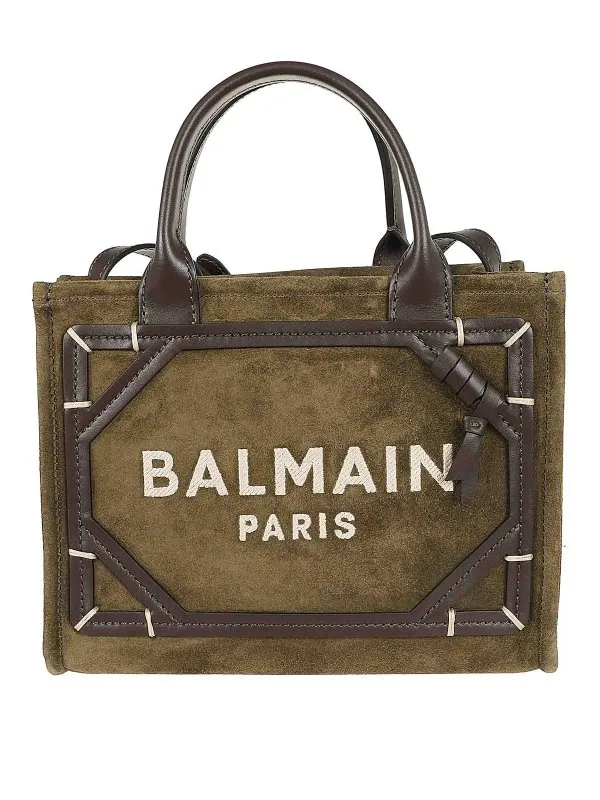 BALMAIN BOLSO SHOPPING  CREMA