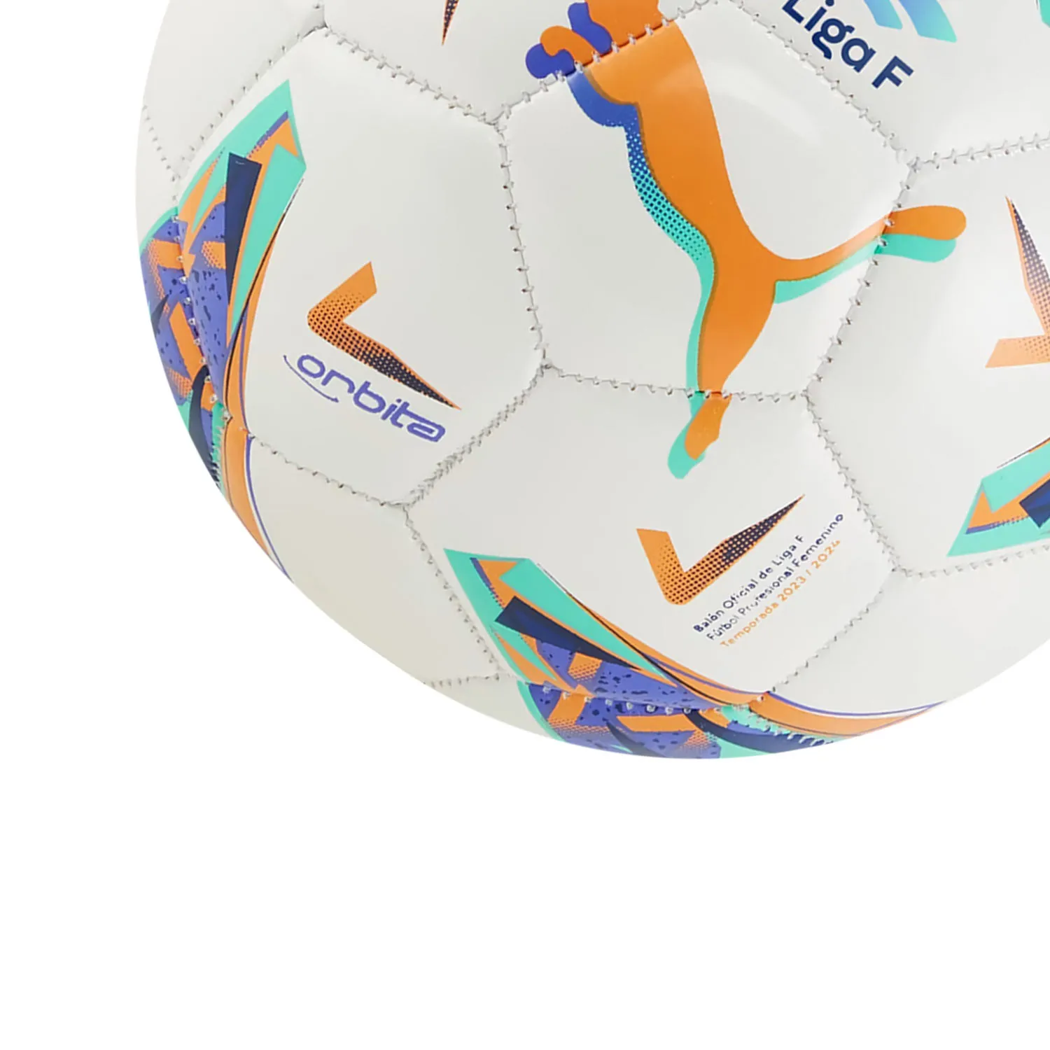 Balón Puma Orbita Liga F 2023 2024 talla mini