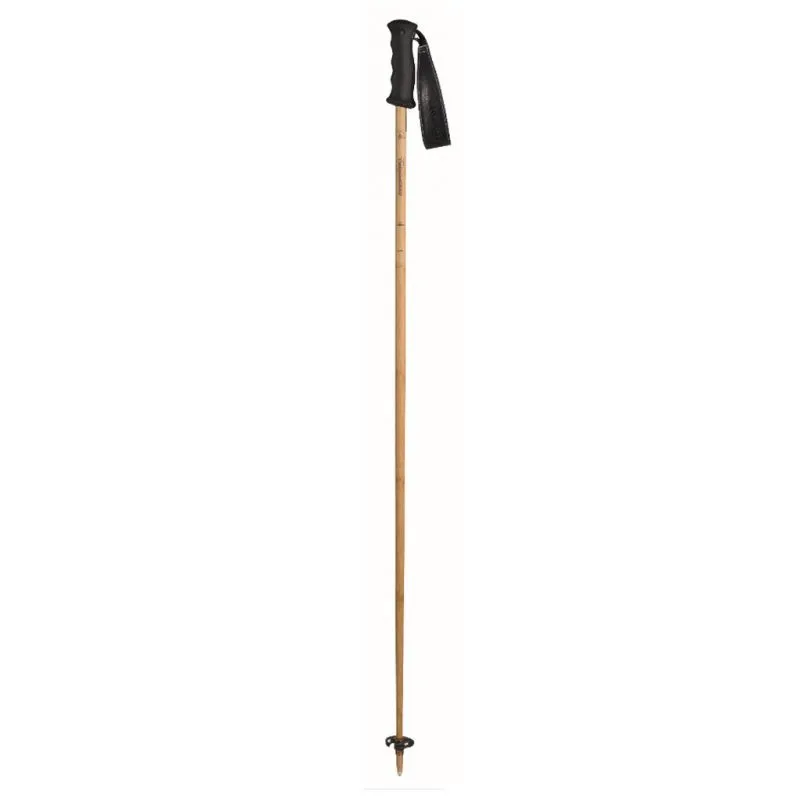 Bastones de esquí alpino Komperdell Carbon Bamboo Cloud
