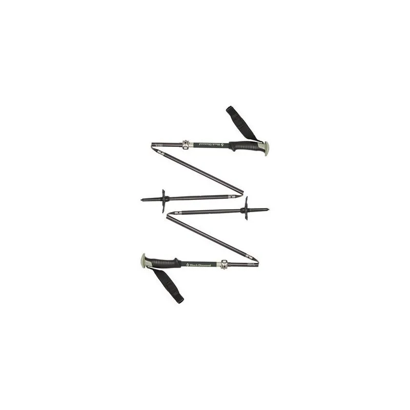 Bastones de esquí de travesía Black Diamond Compactor (Negro/Gris)