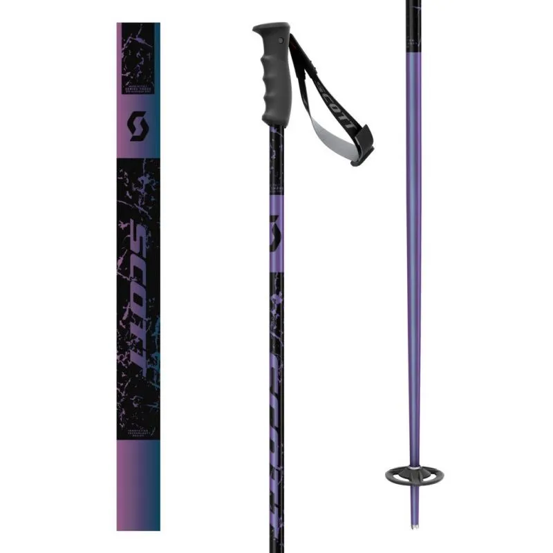 Bastones de esquí Scott Pole Pure SRS (aurora green)