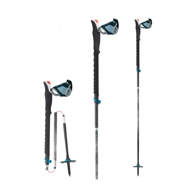 Bastones de senderismo TSL Connect Alu 5 Cross ST SWG (Azul)
