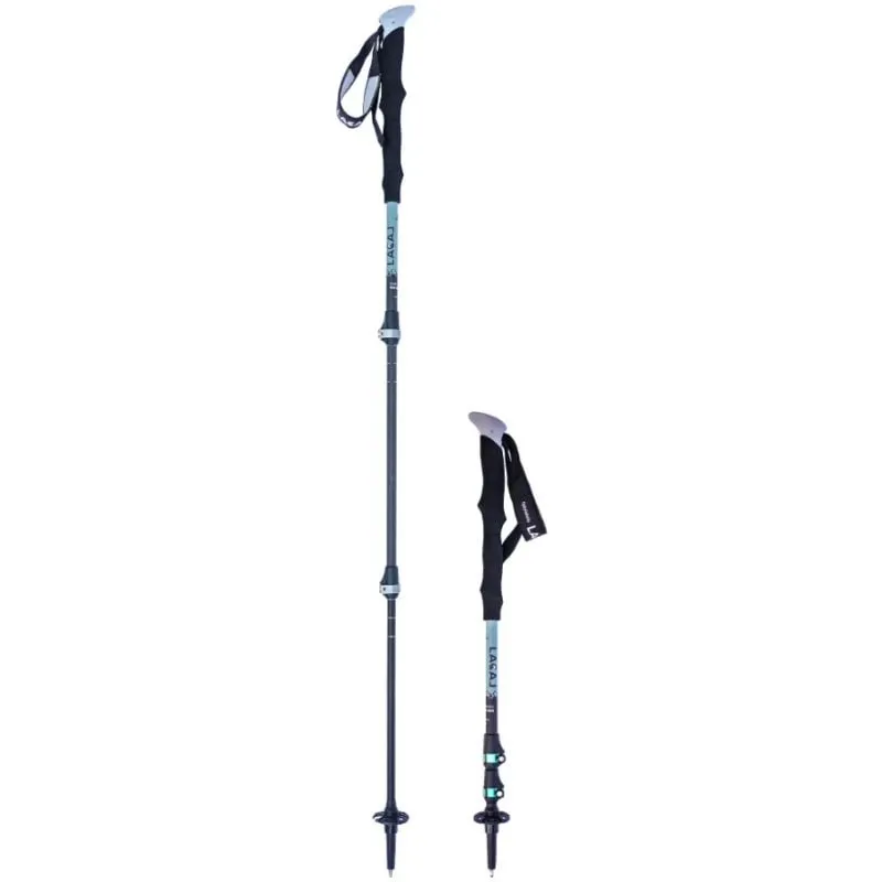 Bastones de trekking Lacal CARBON (Azul)