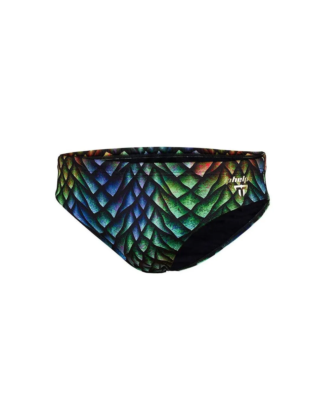 Bañador de natación Aqua Sphere Peacock Slip 6.5CM M Black