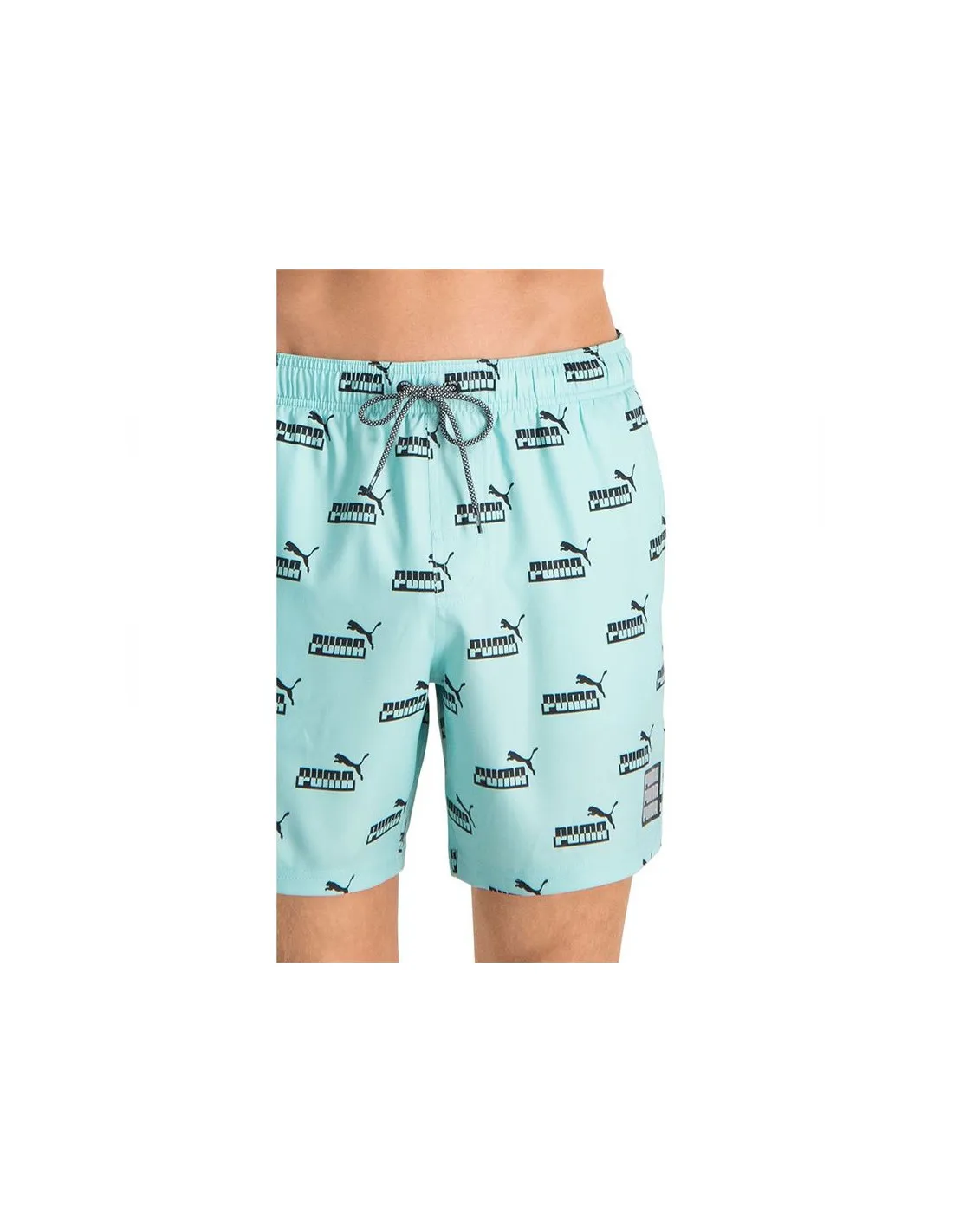 Bañador de natación Puma Logo Aop N1 Azul
