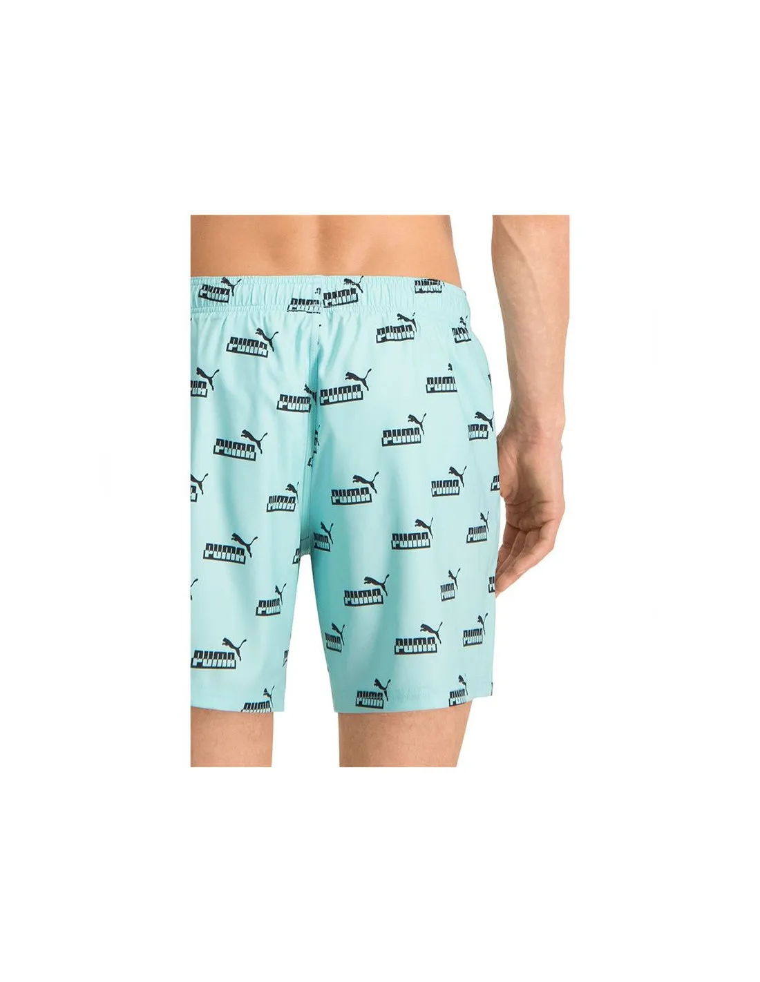 Bañador de natación Puma Logo Aop N1 Azul