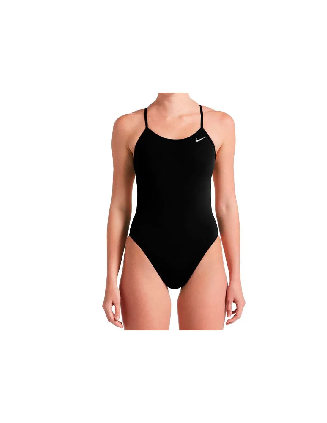 Bañador Nike Swim HydraStrong negro mujer
