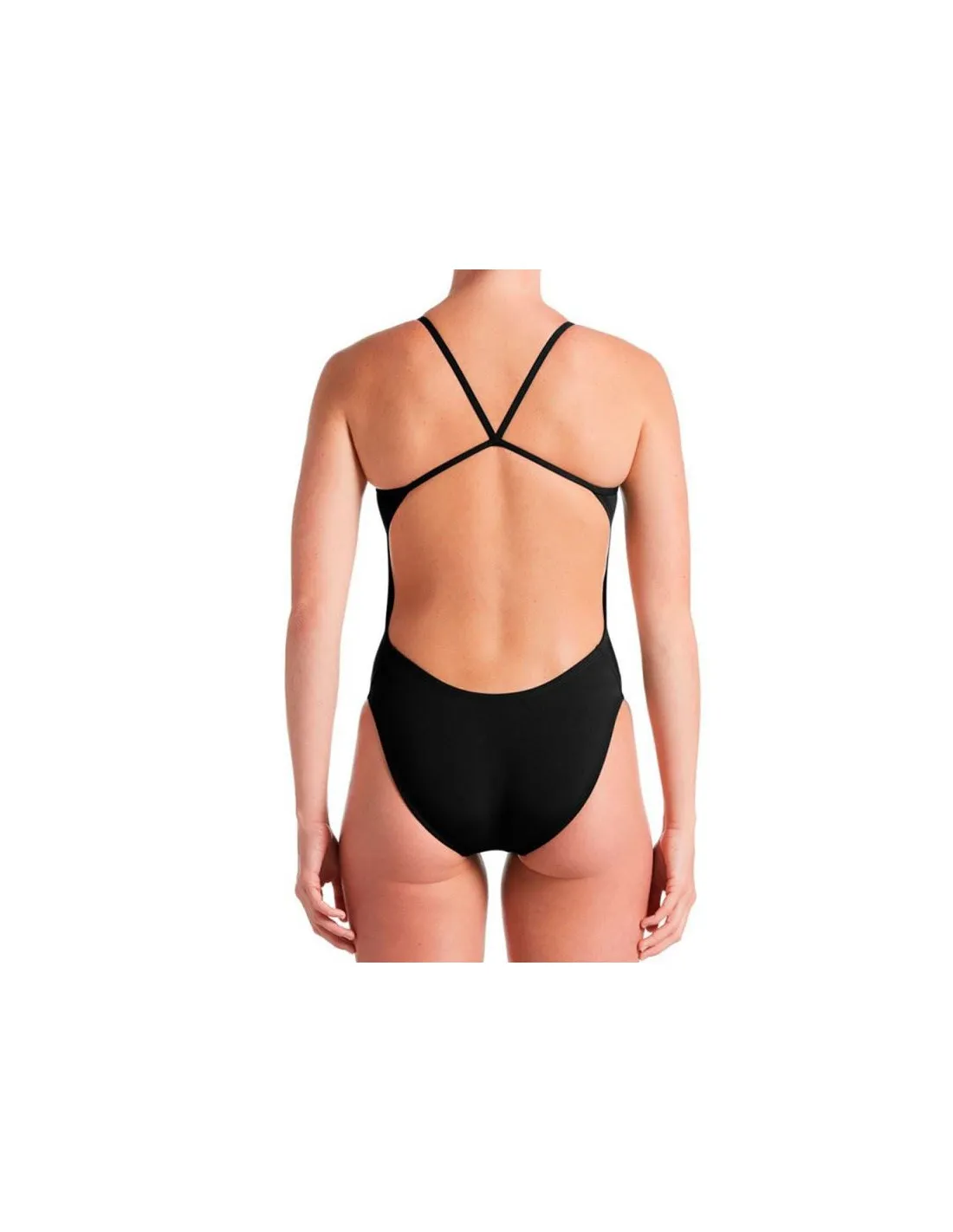 Bañador Nike Swim HydraStrong negro mujer