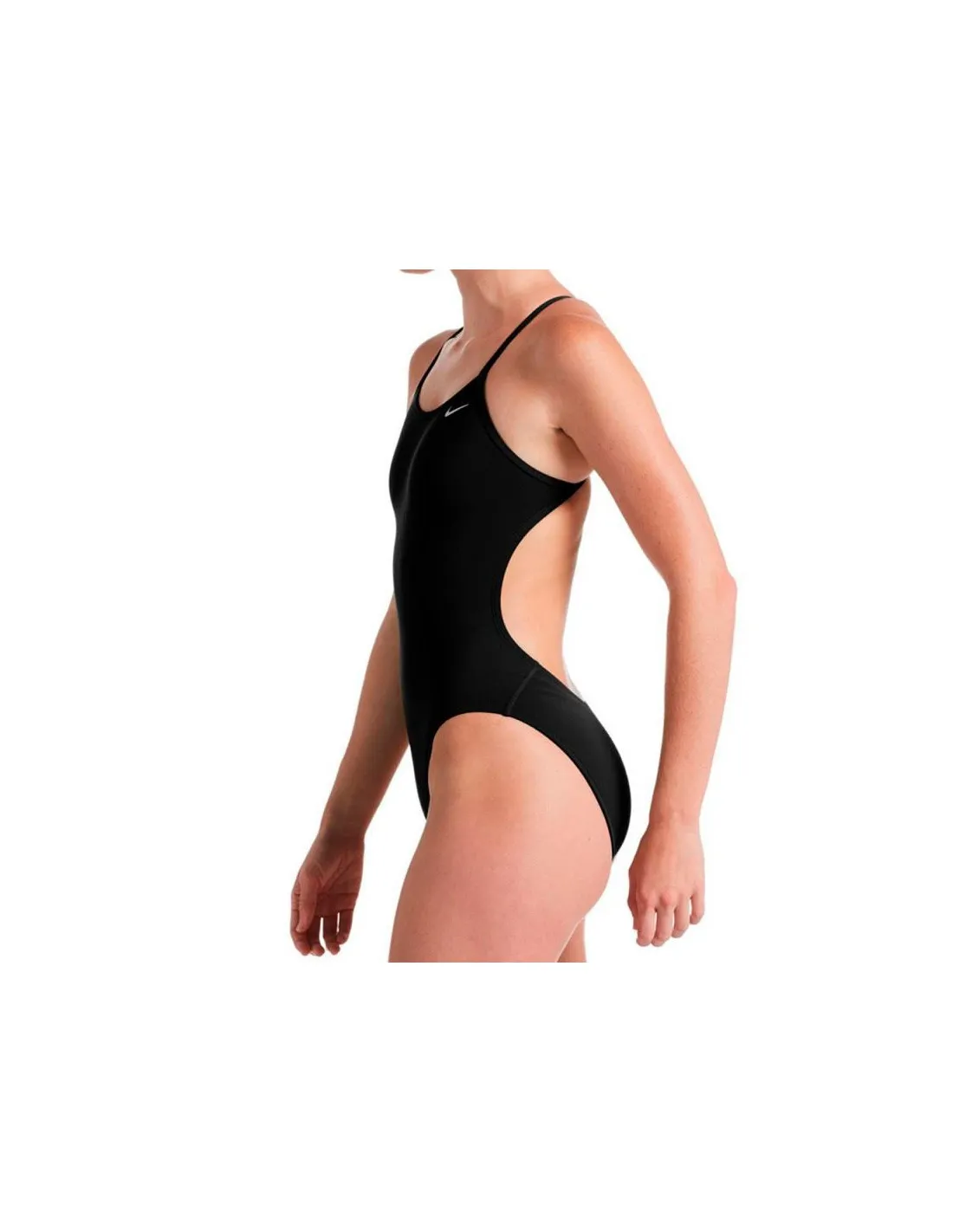 Bañador Nike Swim HydraStrong negro mujer